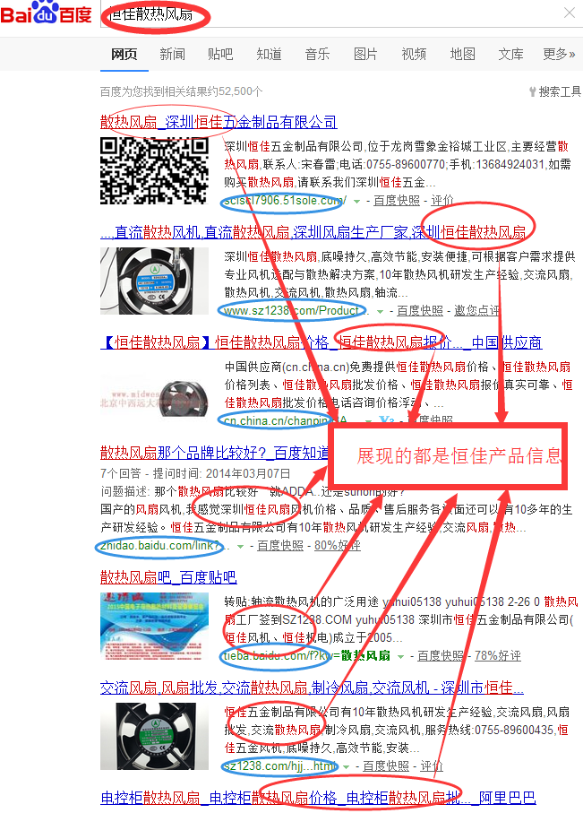 百度查詢關(guān)鍵詞恒佳散熱風(fēng)扇